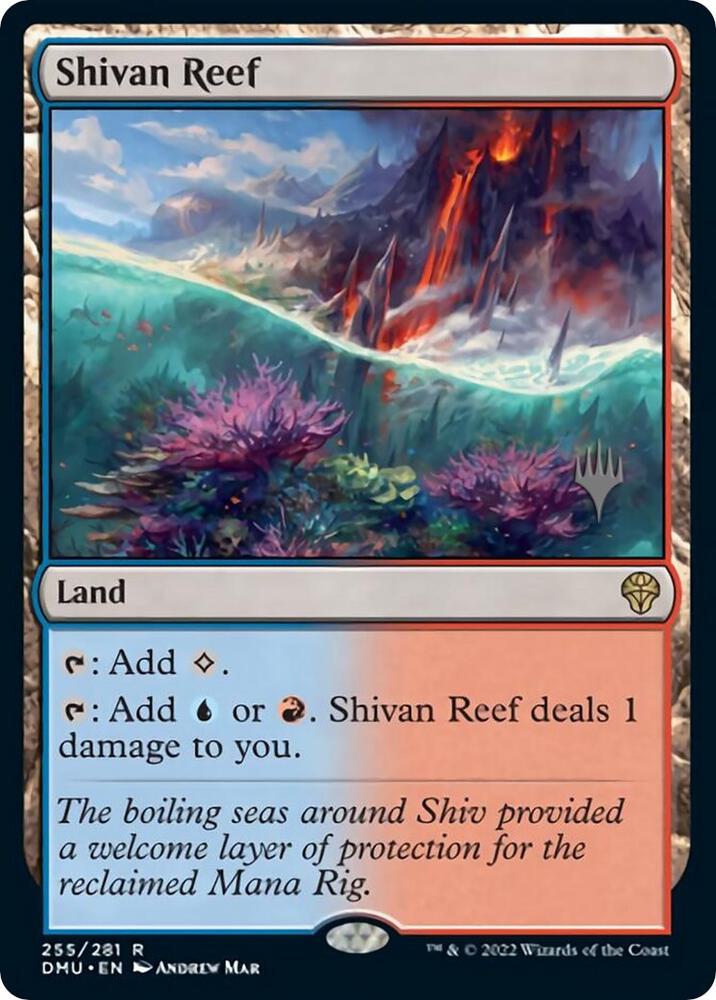 Shivan Reef 255 (Promo Pack: Dominaria United)  - Foil | Good Games Modbury
