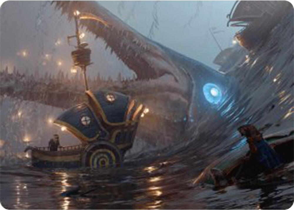 Eluge the Shoreless Sea Art Card 6 (Art Series: Bloomburrow)  | Good Games Modbury