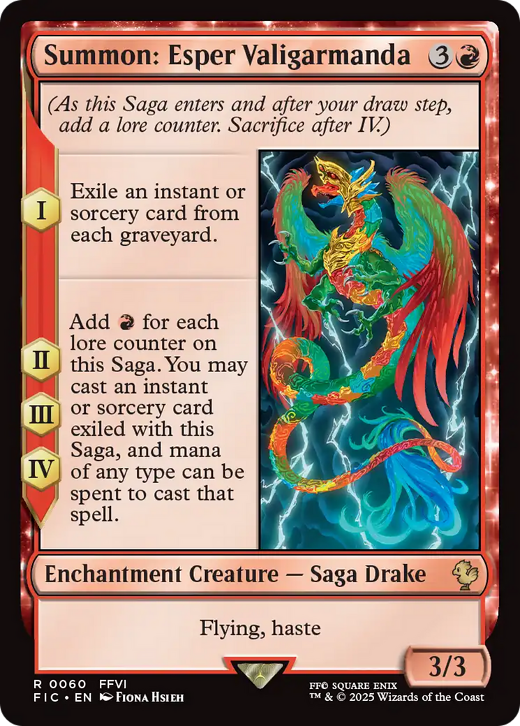 Summon: Esper Valigarmanda [FINAL FANTASY Commander] | Good Games Modbury