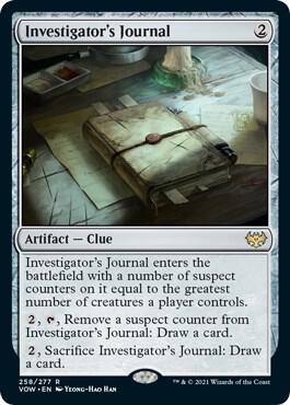 Investigators Journal 258/277 (Innistrad: Crimson Vow)  | Good Games Modbury