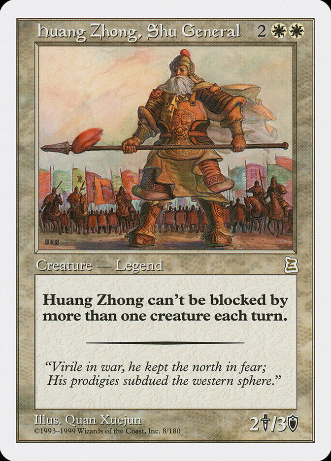 Huang Zhong, Shu General 8/180 (Portal Three Kingdoms)  | Good Games Modbury