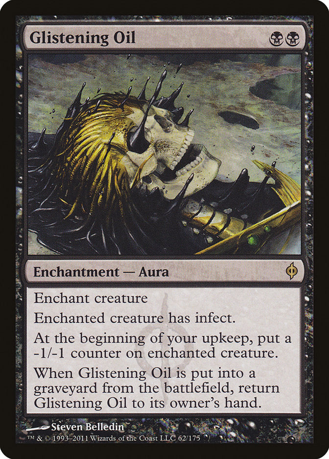 Glistening Oil 62 (New Phyrexia)  | Good Games Modbury