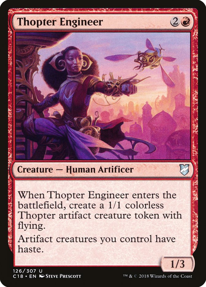 Thopter Engineer [Commander 2018] | Good Games Modbury