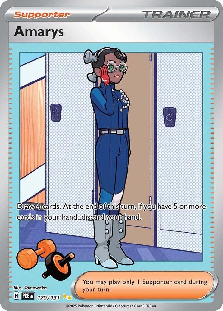 Amarys (170/131) [Scarlet & Violet: Prismatic Evolutions] | Good Games Modbury