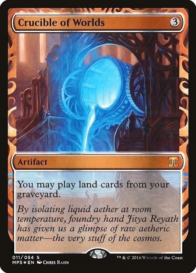 Crucible of Worlds 11/54 (Masterpiece Series: Kaladesh Inventions)  - Foil | Good Games Modbury