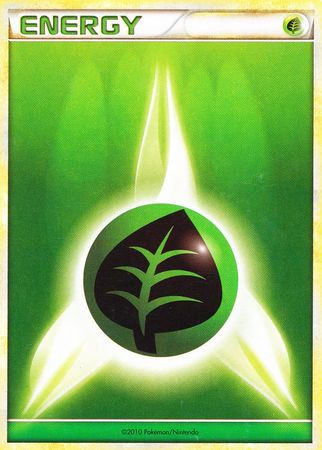 Grass Energy (2010 Unnumbered HGSS Style) [League & Championship Cards] | Good Games Modbury