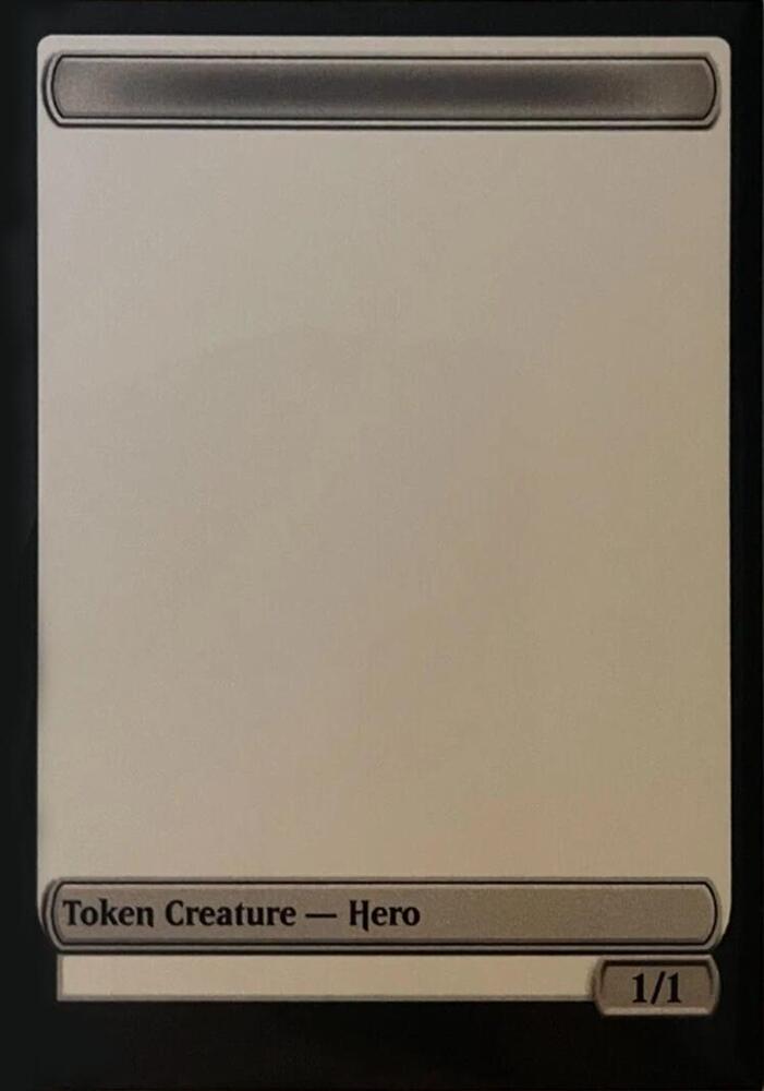 Blank Hero Token  (Unique and Miscellaneous Promos)  | Good Games Modbury