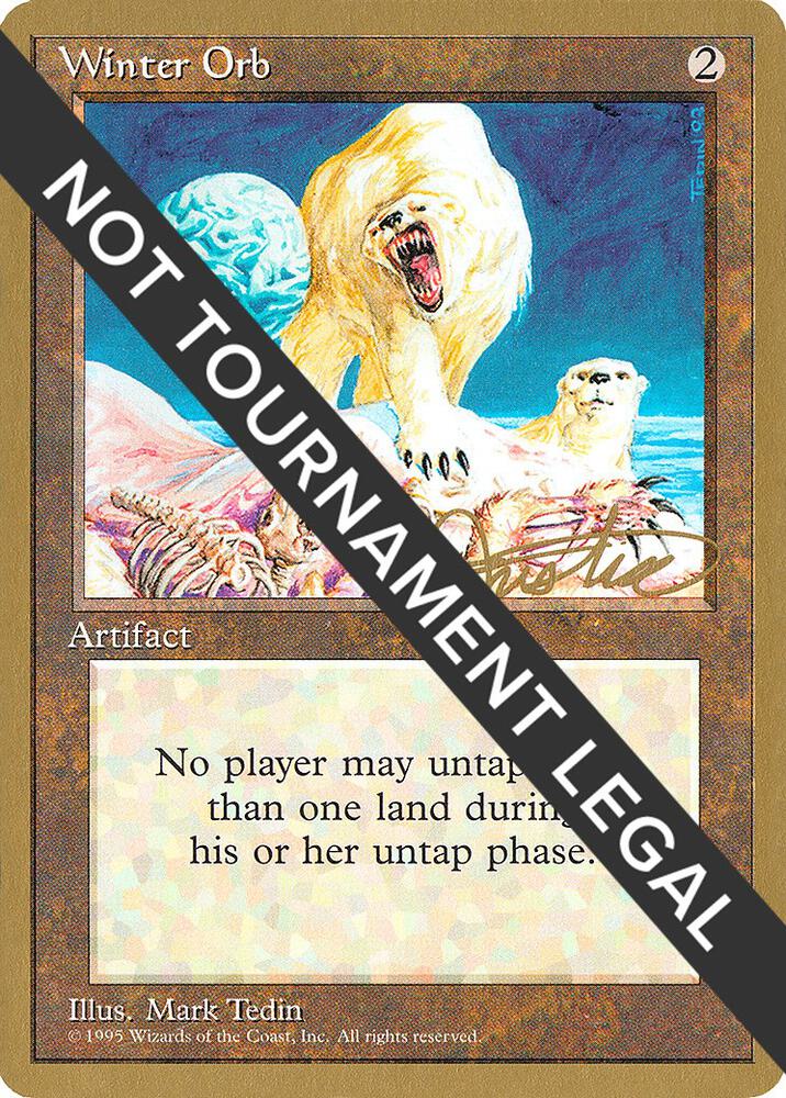 Winter Orb 1996 Mark Justice 4ED mj358/308 (World Championship Decks)  | Good Games Modbury