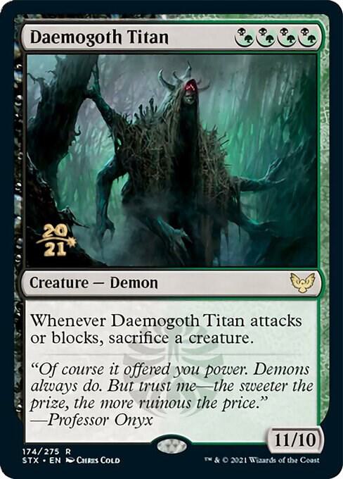 Daemogoth Titan 174s/180 (Prerelease Cards)  - Foil | Good Games Modbury