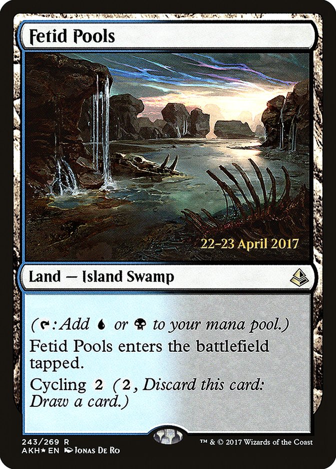 Fetid Pools [Amonkhet Prerelease Promos] | Good Games Modbury