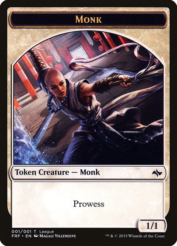 Monk Token 1 (League Promos)  | Good Games Modbury
