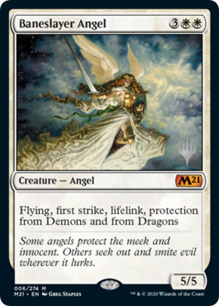 Baneslayer Angel 6 (Promo Pack: Core Set 2021)  | Good Games Modbury