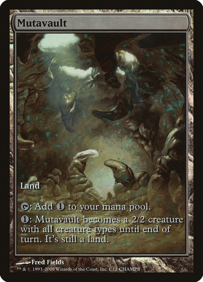 Mutavault 12/12 (Champs Promos)  - Foil | Good Games Modbury