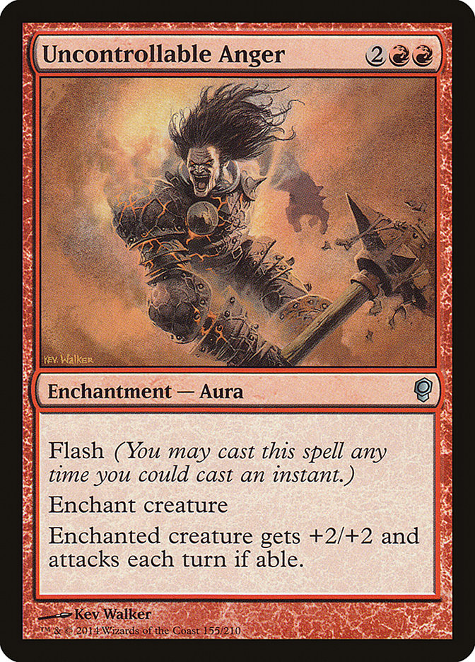 Uncontrollable Anger 155/210 (Conspiracy)  - Foil | Good Games Modbury