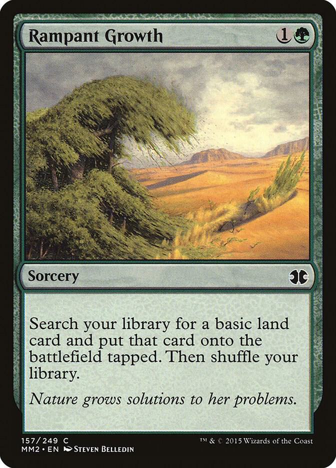 Rampant Growth 157/249 (Modern Masters 2015)  | Good Games Modbury