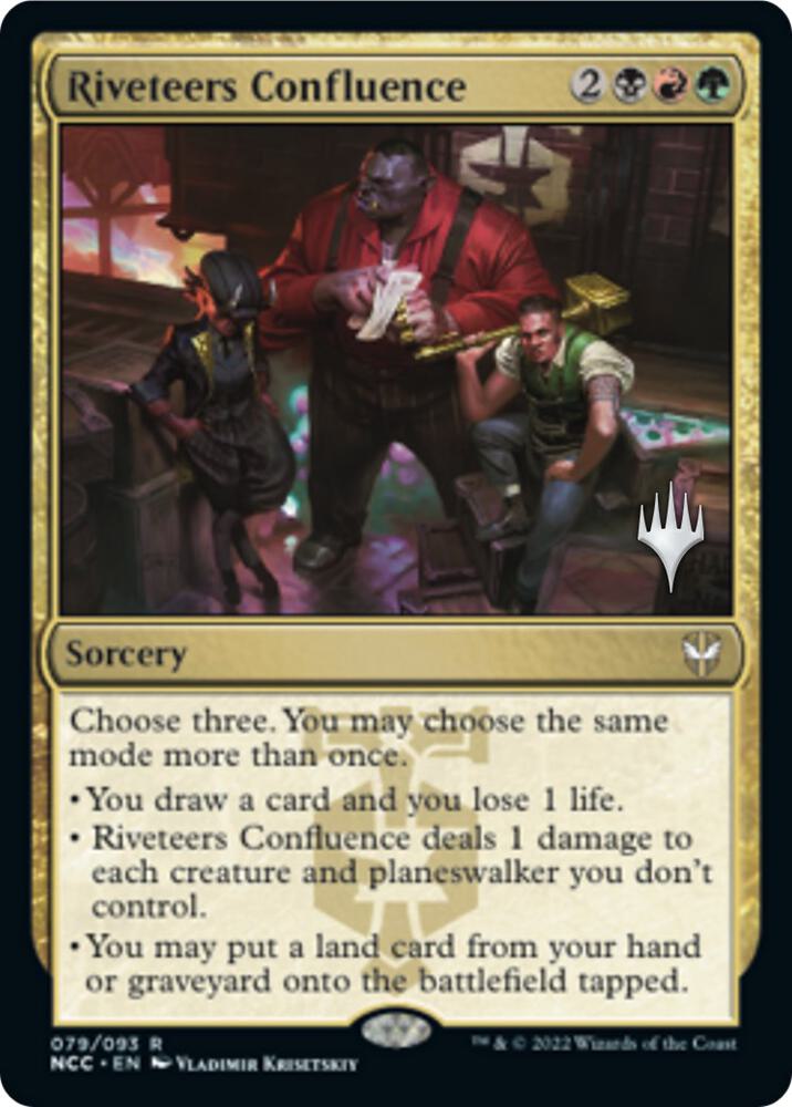 Riveteers Confluence 79p/76 (Promo Pack: Streets of New Capenna)  - Foil | Good Games Modbury