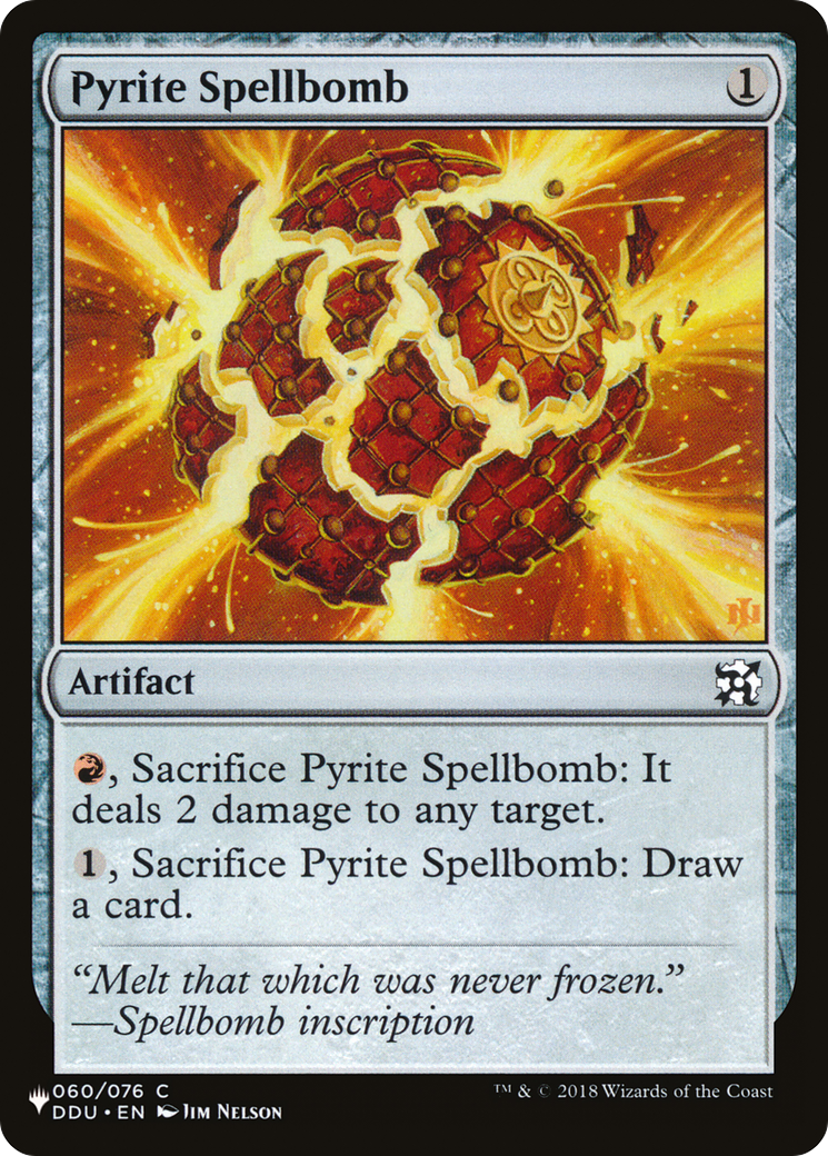 Pyrite Spellbomb [The List Reprints] | Good Games Modbury