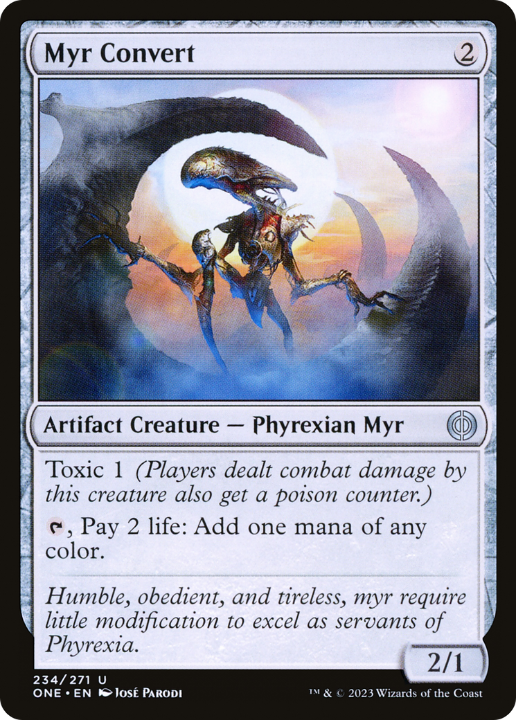 Myr Convert [Phyrexia: All Will Be One] | Good Games Modbury
