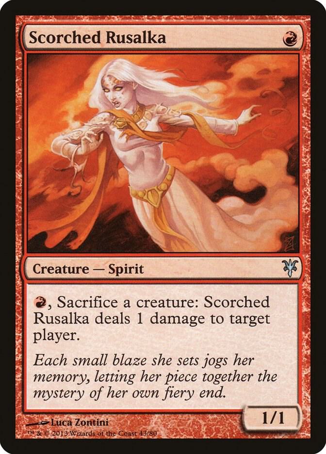 Scorched Rusalka 43/80 (Duel Decks: Sorin vs. Tibalt)  | Good Games Modbury