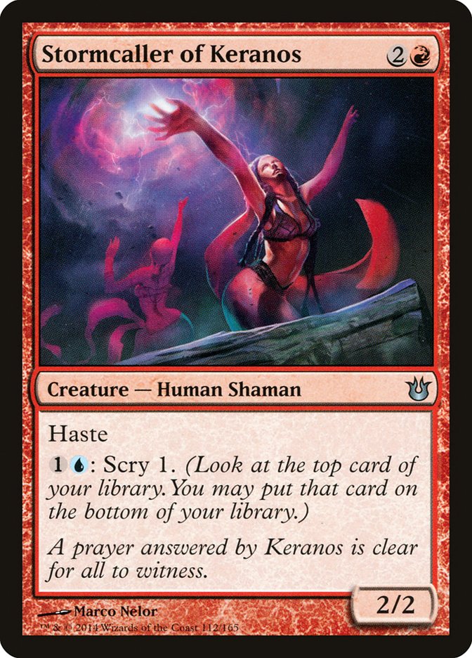 Stormcaller of Keranos 112/165 (Born of the Gods)  - Foil | Good Games Modbury