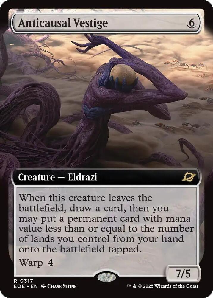 Anticausal Vestige 317/276 (Edge of Eternities)  - Extended Art  | Good Games Modbury