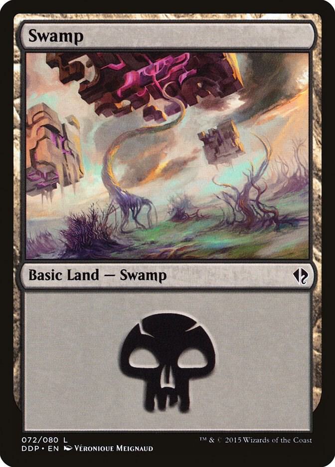Swamp 072 72/80 (Duel Decks: Zendikar vs. Eldrazi)  | Good Games Modbury