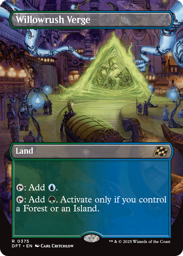 Willowrush Verge (Borderless) [Aetherdrift] | Good Games Modbury