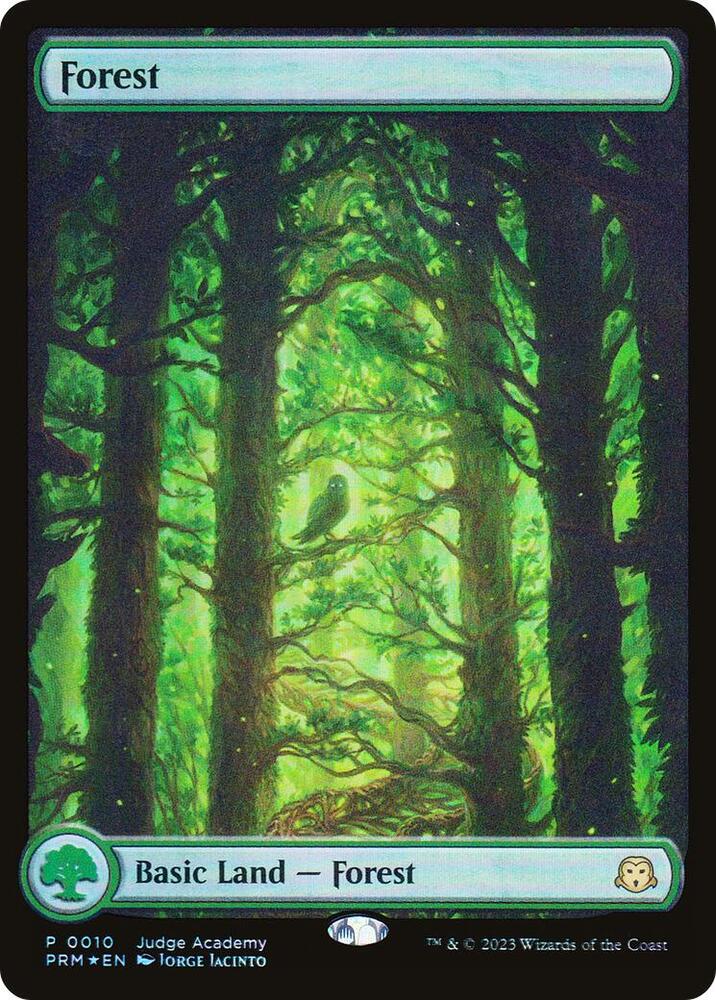 Forest 10/10 (Judge Promos)  - Full Art Foil | Good Games Modbury