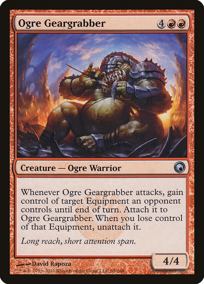 Ogre Geargrabber [Scars of Mirrodin] | Good Games Modbury