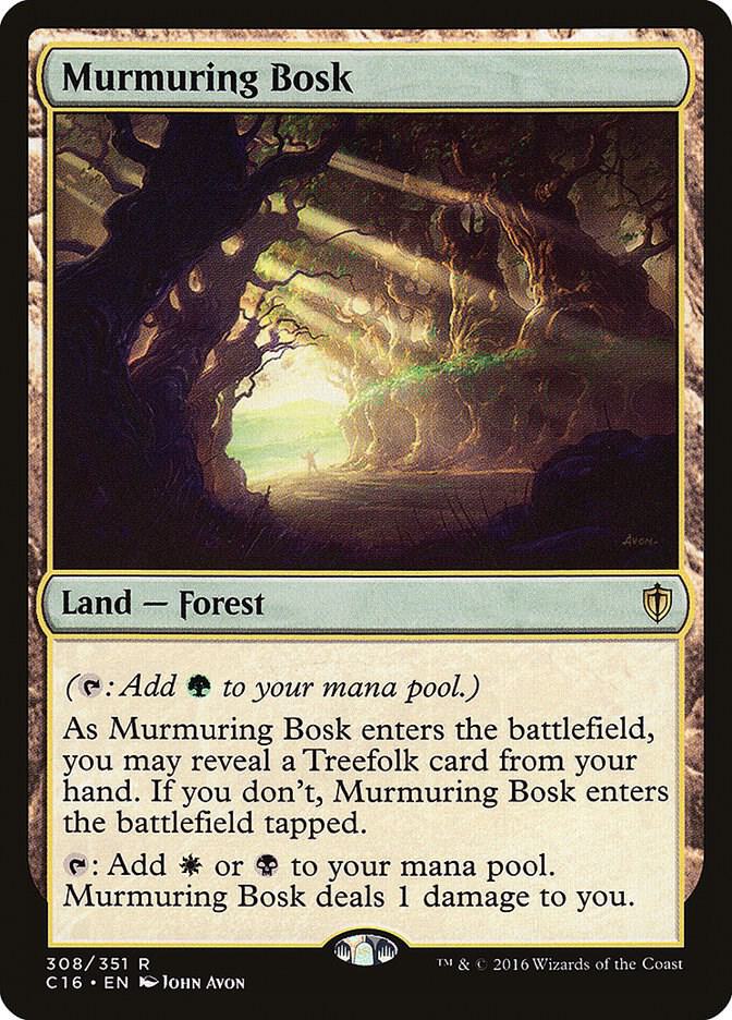 Murmuring Bosk 308 (Commander 2016)  | Good Games Modbury