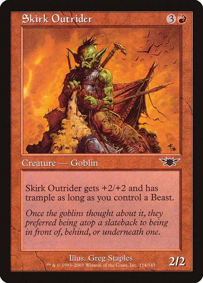 Skirk Outrider 114/145 (Legions)  - Foil | Good Games Modbury