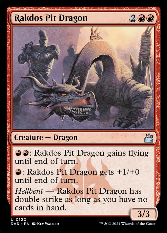 Rakdos Pit Dragon 120/291 (Ravnica Remastered)  - Foil | Good Games Modbury