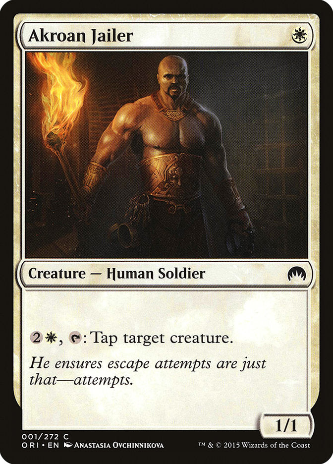 Akroan Jailer [Magic Origins] | Good Games Modbury