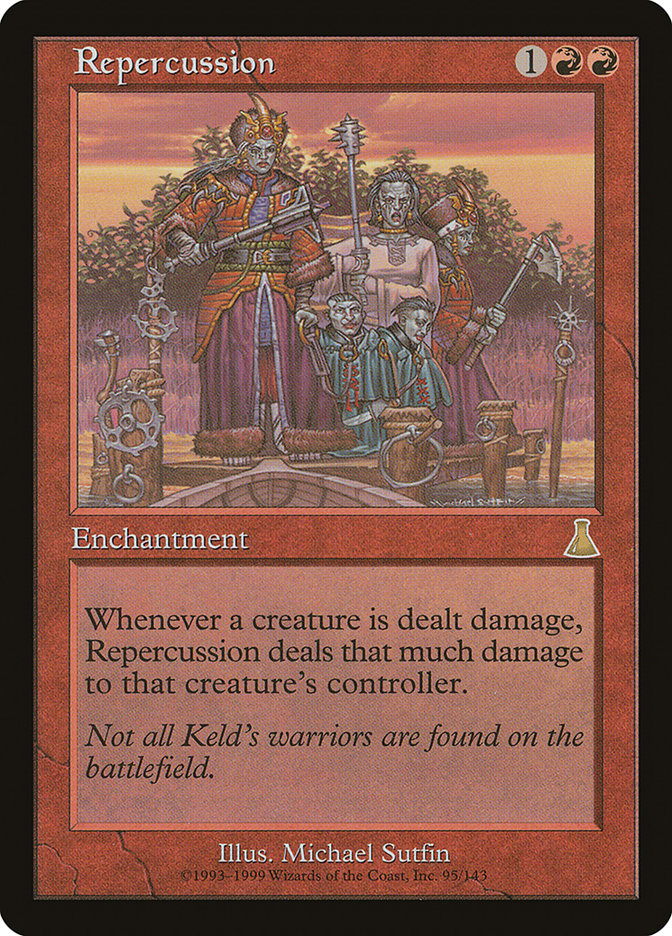 Repercussion 95/143 (Urza's Destiny)  - Foil | Good Games Modbury