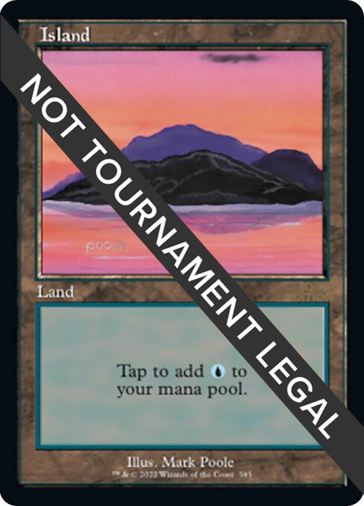 Island 585 Retro Frame 585/594 (30th Anniversary Edition)  | Good Games Modbury