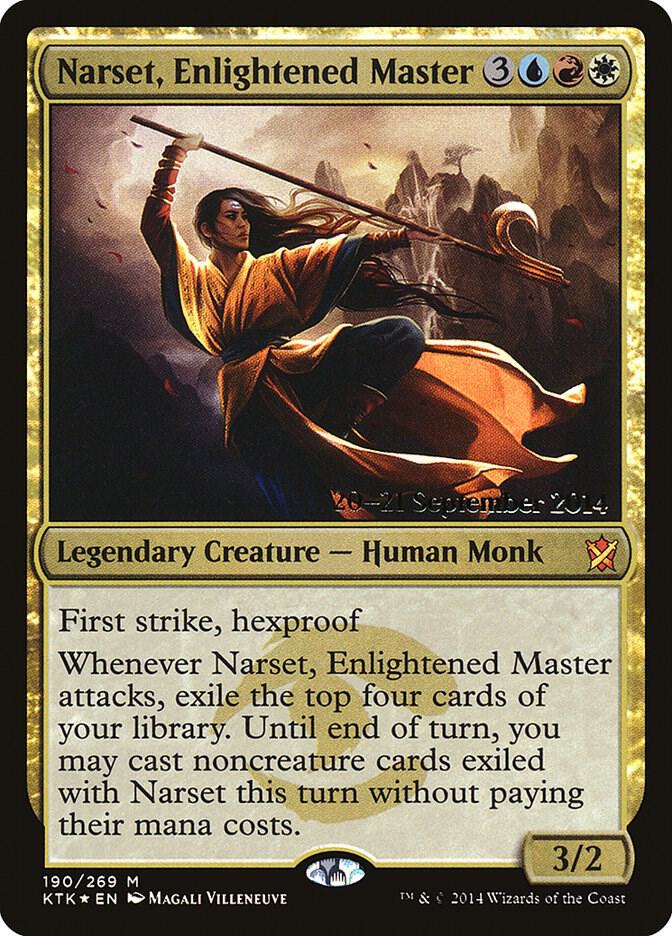 Narset Enlightened Master 190s/56 (Prerelease Cards)  - Foil | Good Games Modbury
