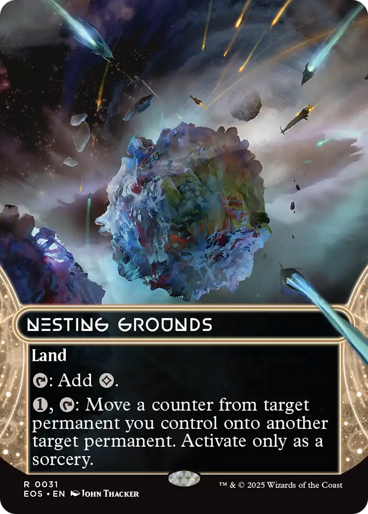 Nesting Grounds (0031) (Borderless) [Edge of Eternities: Stellar Sights] | Good Games Modbury
