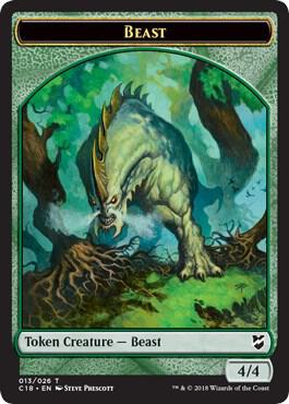 Beast // Plant 13 // 17 (Commander 2018)  | Good Games Modbury