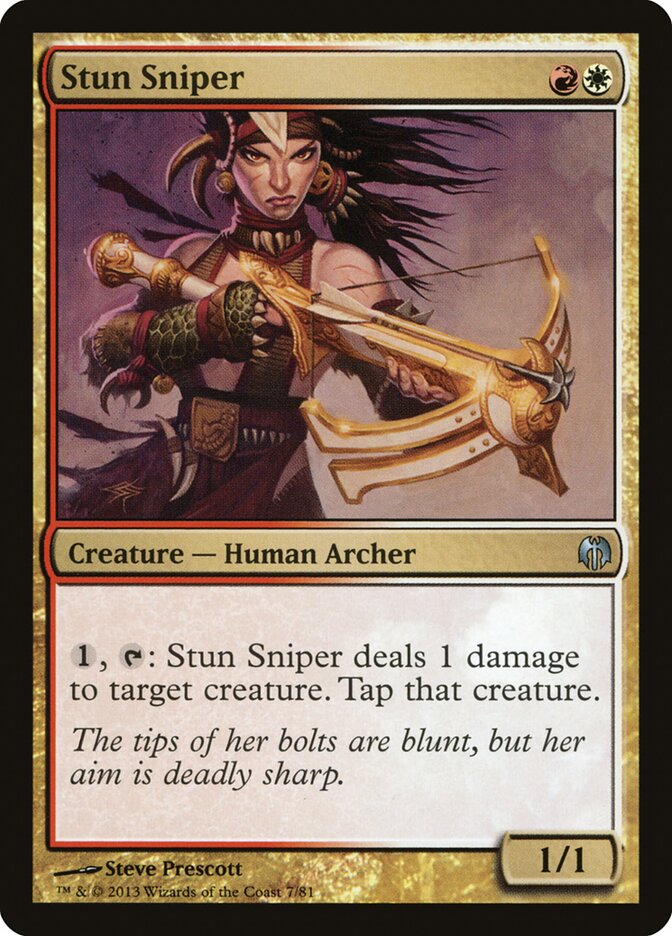 Stun Sniper 7/81 (Duel Decks: Heroes vs. Monsters)  | Good Games Modbury