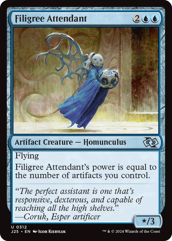 Filigree Attendant 312 (Foundations Jumpstart)  | Good Games Modbury