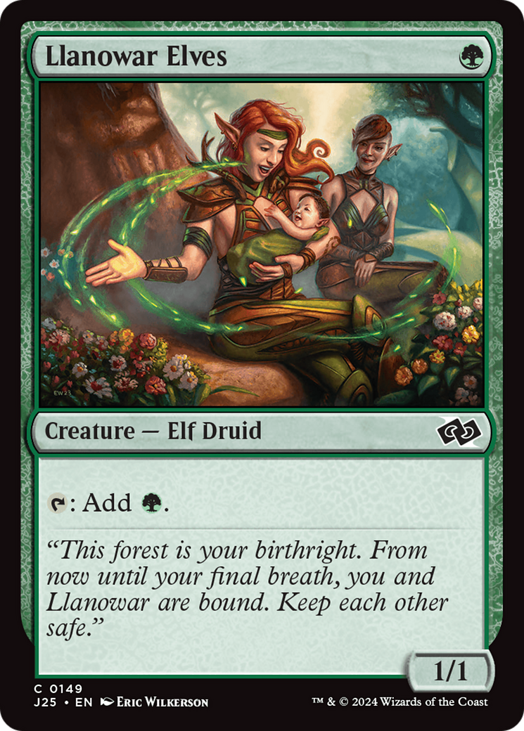 Llanowar Elves [Foundations Jumpstart] | Good Games Modbury