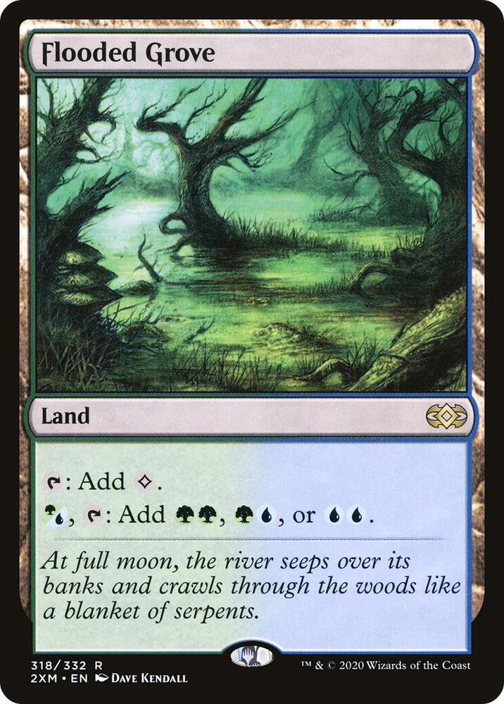 Flooded Grove 318/332 (Double Masters)  | Good Games Modbury