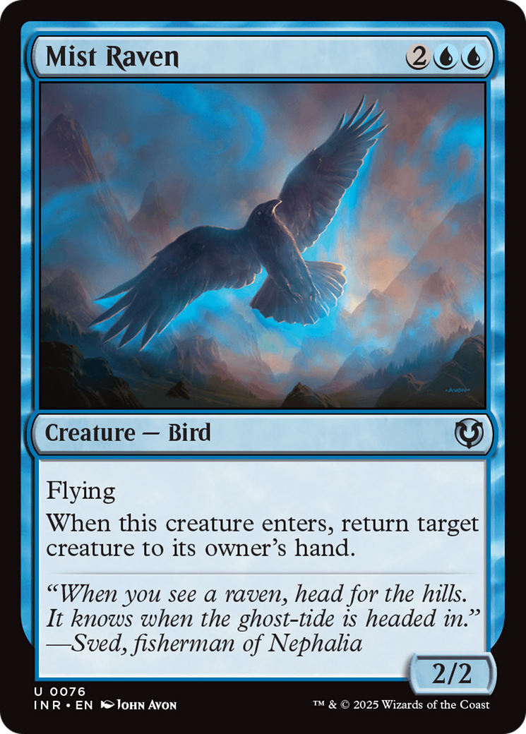 Mist Raven [Innistrad Remastered] | Good Games Modbury
