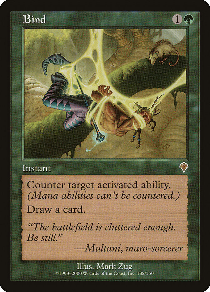 Bind 182/350 (Invasion)  - Foil | Good Games Modbury
