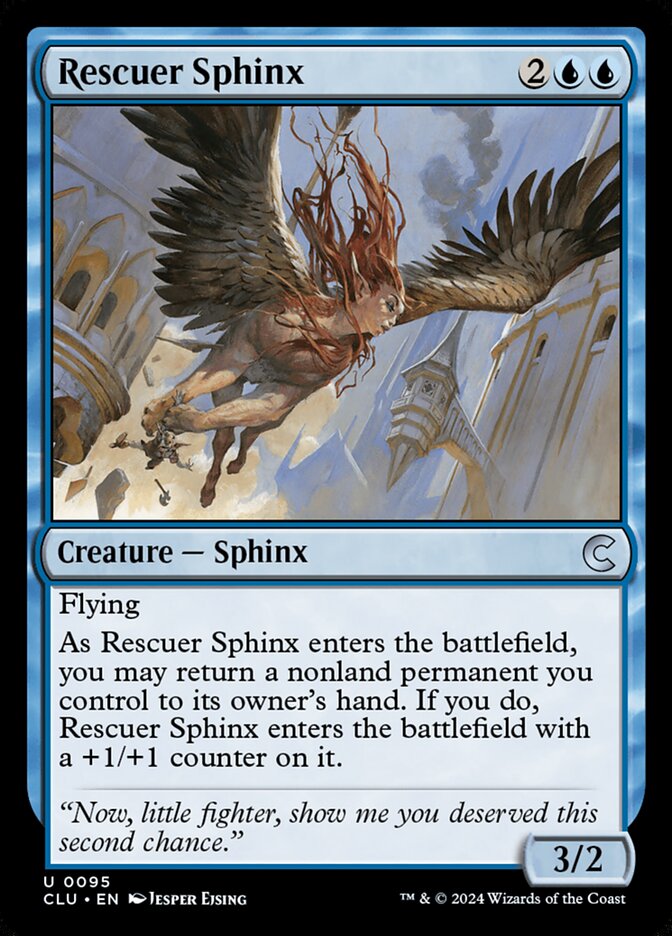 Rescuer Sphinx 95/284 (Ravnica: Clue Edition)  | Good Games Modbury