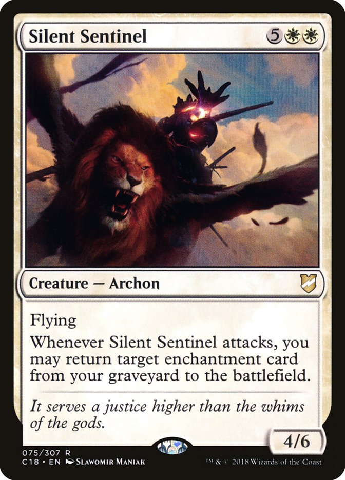 Silent Sentinel 75/307 (Commander 2018)  | Good Games Modbury