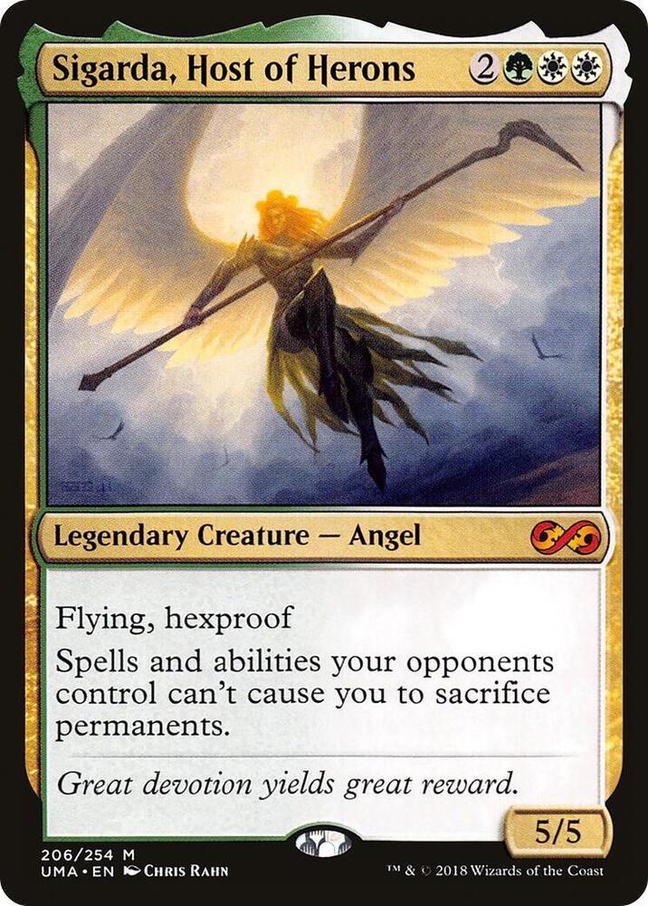 Sigarda, Host of Herons 206/254 (Ultimate Masters)  | Good Games Modbury