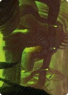 The Dross Pits Art Card 58 (Art Series: Phyrexia: All Will Be One)  | Good Games Modbury