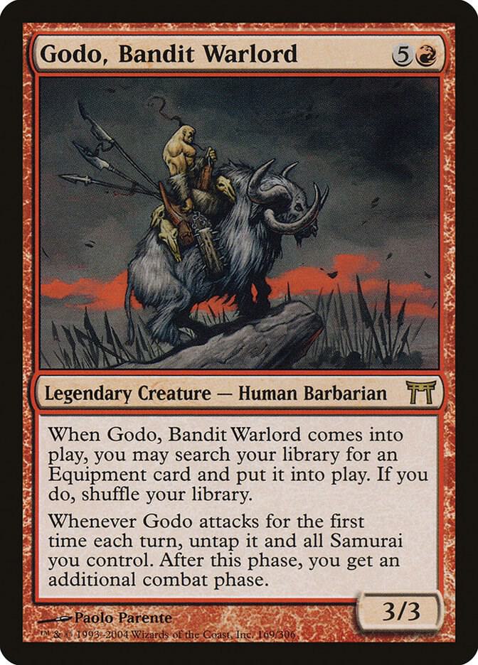 Godo, Bandit Warlord 169/306 (Champions of Kamigawa)  - Foil | Good Games Modbury