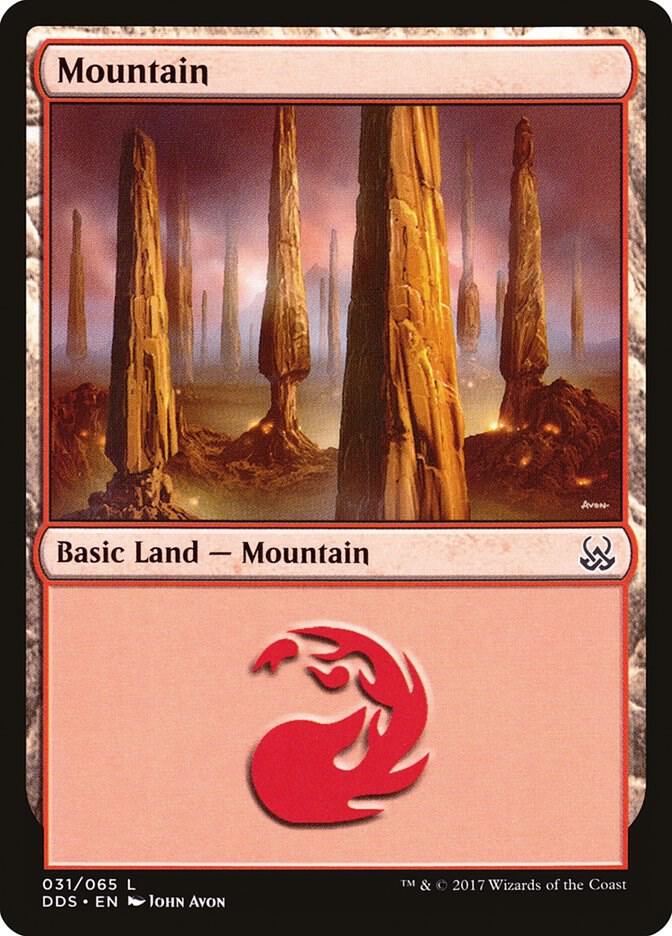 Mountain 31/65 (Duel Decks: Mind vs. Might)  | Good Games Modbury